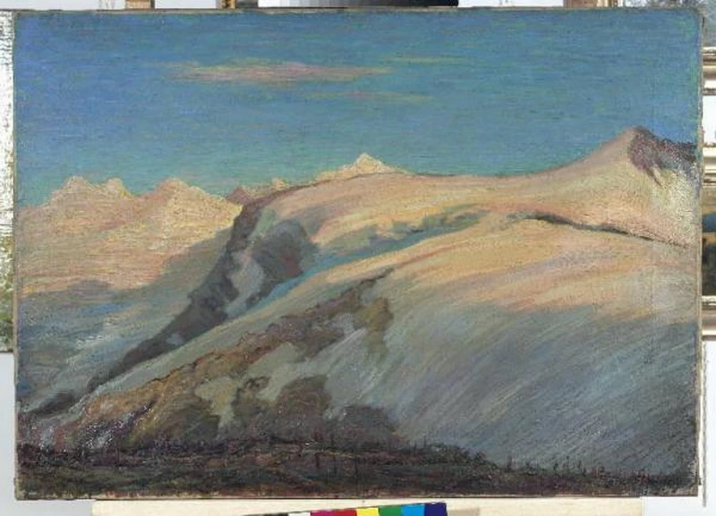  125-L'Ortles dallo Stelvio-Sistema Museale Montichiari Musei. Civica Pinacoteca Antonio e Laura Pasinetti 